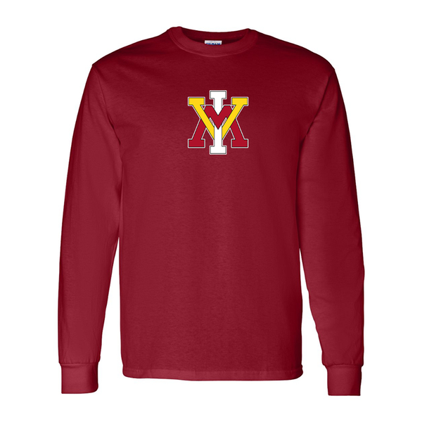 Men's VMI Keydets Gildan Heavy Cotton Long Sleeve T-Shirt