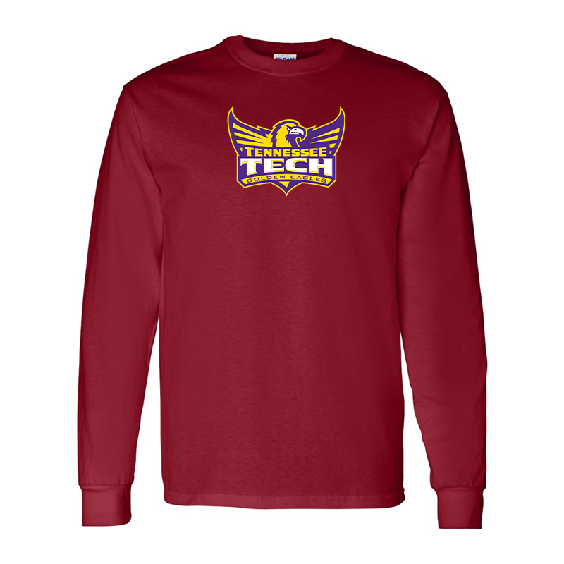 Men's Tennessee Tech Golden Eagles Gildan Heavy Cotton Long Sleeve T-Shirt