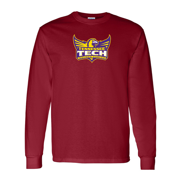 Men's Tennessee Tech Golden Eagles Gildan Heavy Cotton Long Sleeve T-Shirt