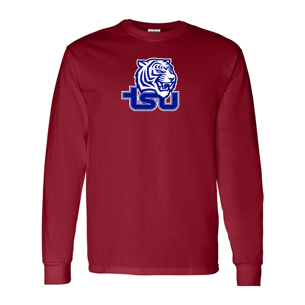 Men's Tennessee State Tigers Gildan Heavy Cotton Long Sleeve T-Shirt