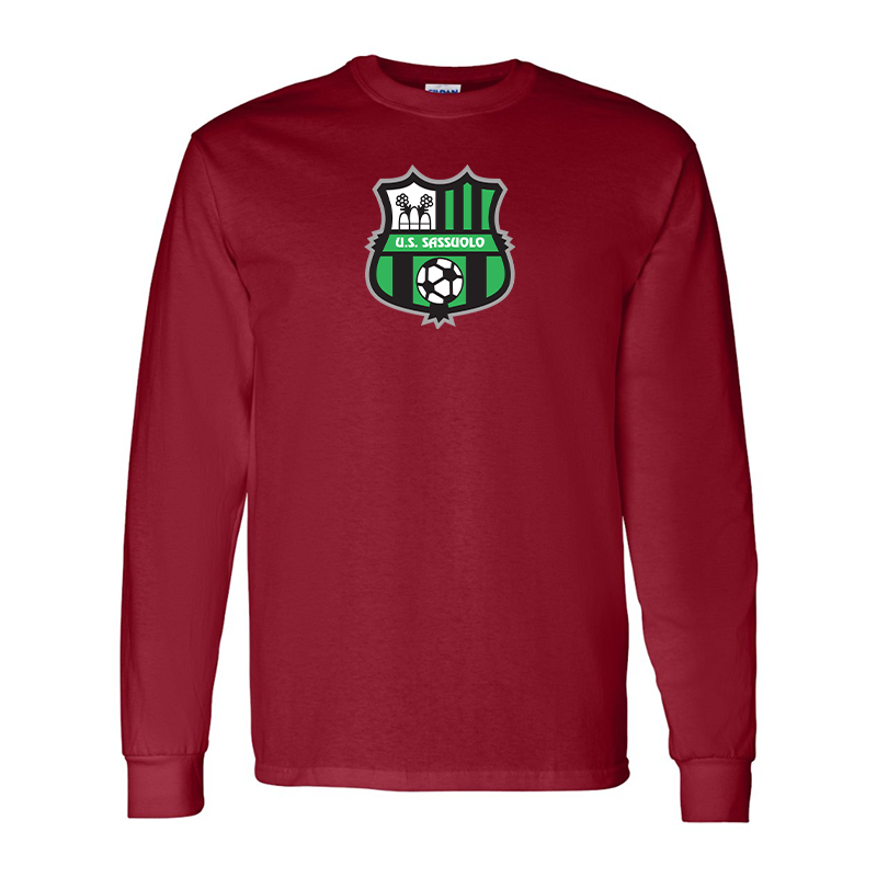 Men's U.S. Sassuolo Soccer Gildan Heavy Cotton Long Sleeve T-Shirt