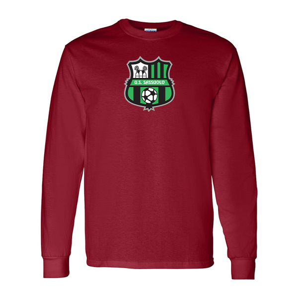 Men's U.S. Sassuolo Soccer Gildan Heavy Cotton Long Sleeve T-Shirt
