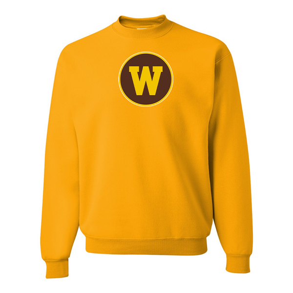 Men's Western Michigan Broncos  JERZEES NuBlend Crewneck Sweatshirt