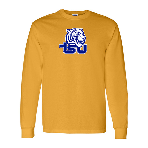 Men's Tennessee State Tigers Gildan Heavy Cotton Long Sleeve T-Shirt