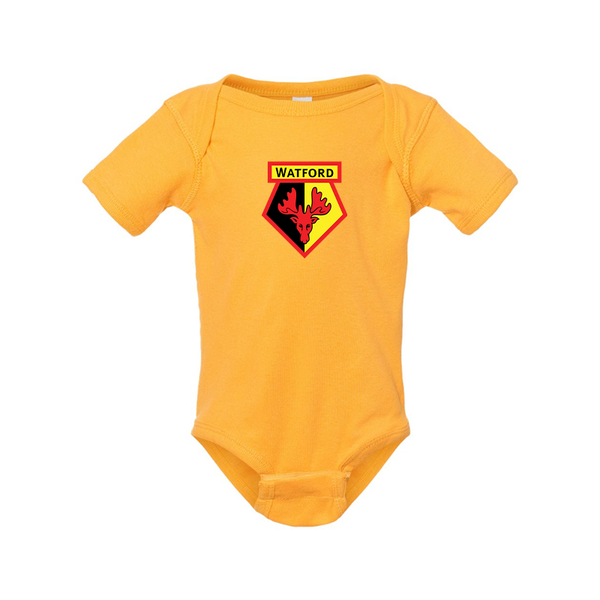 Watford Soccer  Rabbit Skins Infant Baby Rib Bodysuit