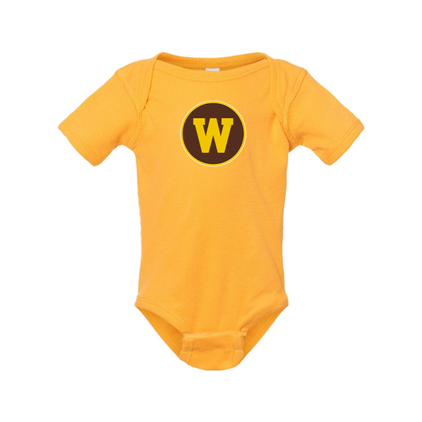 Western Michigan Broncos Rabbit Skins Infant Baby Rib Bodysuit