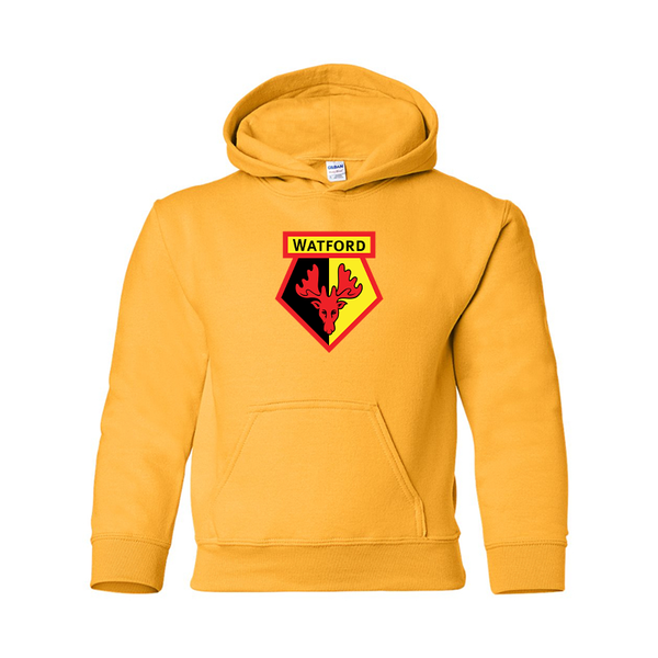 Youth  Watford Soccer  Gildan Heavy Blend  Hooded Sweatshirt