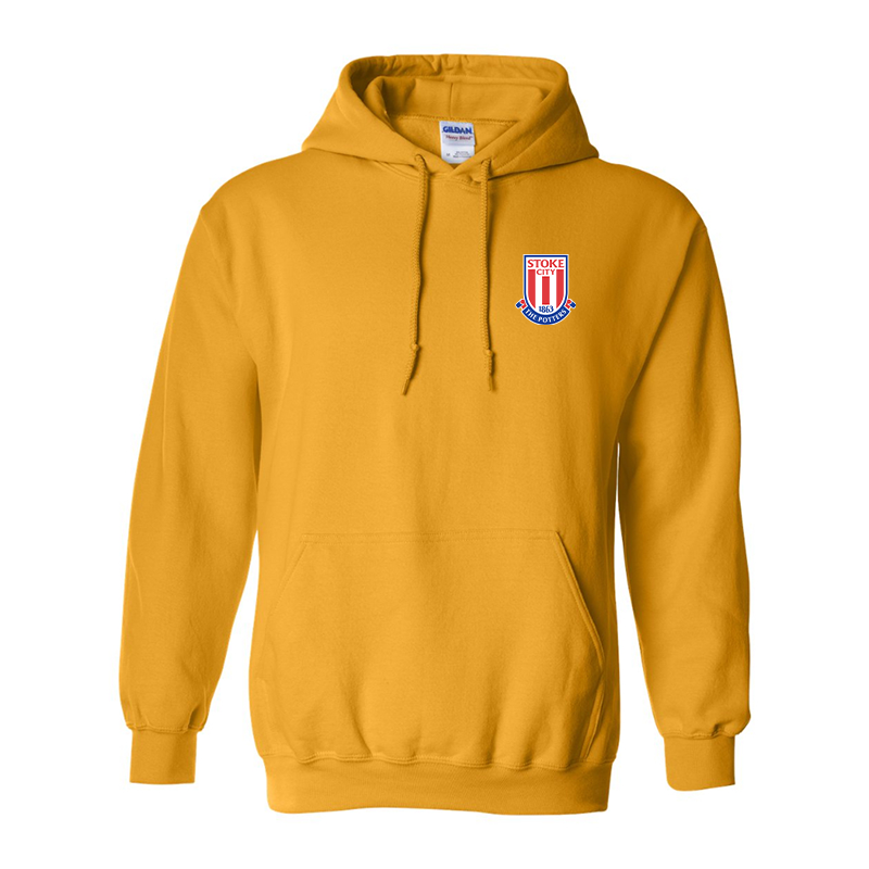 Men's Stoke City Soccer  Gildan  Heavy Blend Hooded Sweatshirt