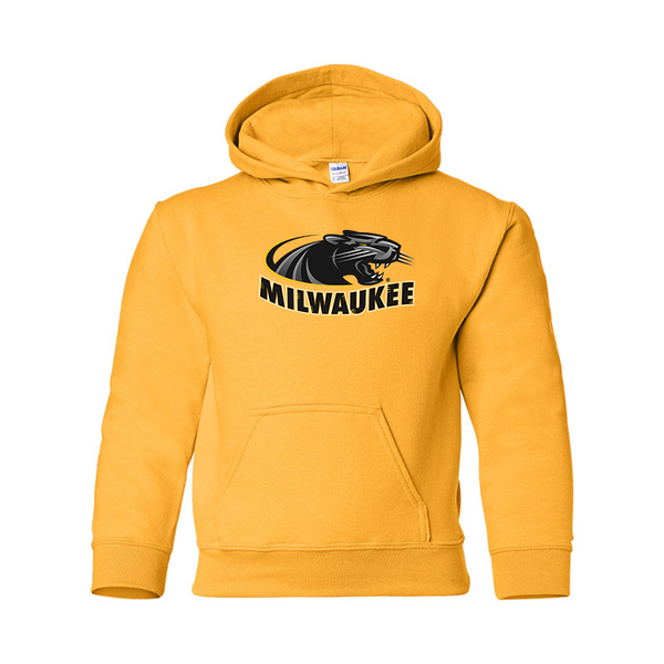 Youth  Wisconsin Milwaukee Panthers Gildan Heavy Blend  Hooded Sweatshirt
