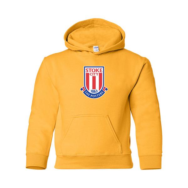 Youth Stoke City Soccer  Gildan Heavy Blend  Hooded Sweatshirt