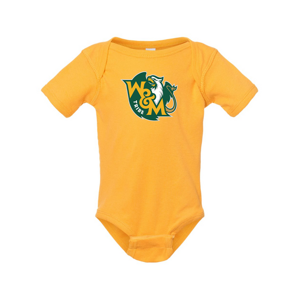 William and Mary Tribe  Rabbit Skins Infant Baby Rib Bodysuit