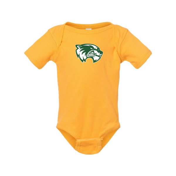 Utah Valley Wolverines  Rabbit Skins Infant Baby Rib Bodysuit