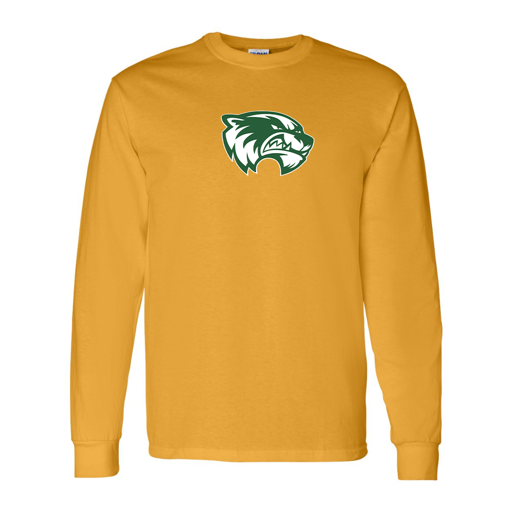 Men's  Utah Valley Wolverines Gildan Heavy Cotton Long Sleeve T-Shirt
