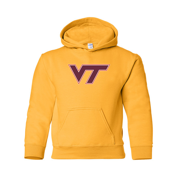 Youth  Virginia Tech Hokies  Gildan Heavy Blend  Hooded Sweatshirt