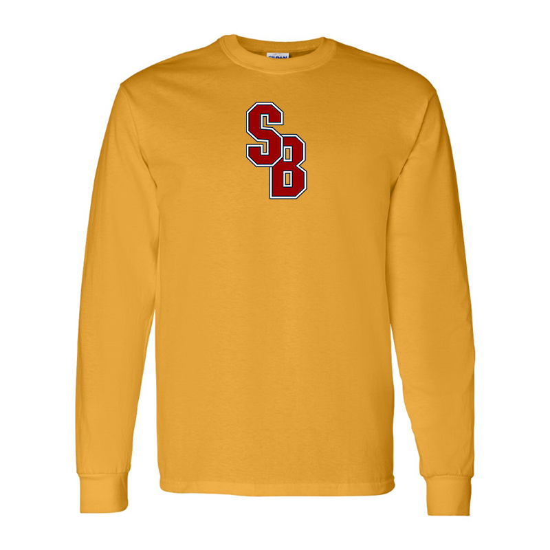 Men's Stony Brook Seawolves Gildan Heavy Cotton Long Sleeve T-Shirt
