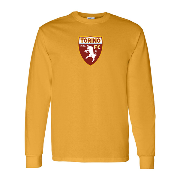 Men's Torino Soccer Gildan Heavy Cotton Long Sleeve T-Shirt