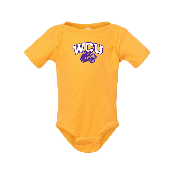Western Carolina Catamounts  Rabbit Skins Infant Baby Rib Bodysuit