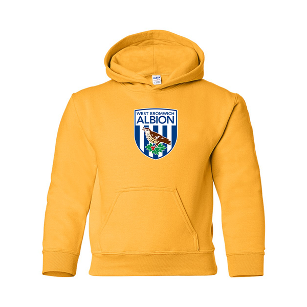Youth  West Bromwich Albion Soccer Gildan Heavy Blend  Hooded Sweatshirt