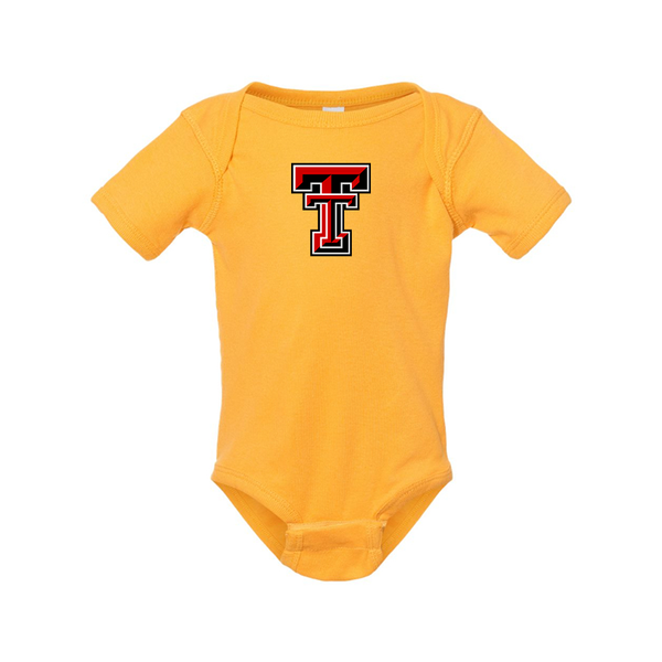 Texas Tech Red Raiders   Rabbit Skins Infant Baby Rib Bodysuit