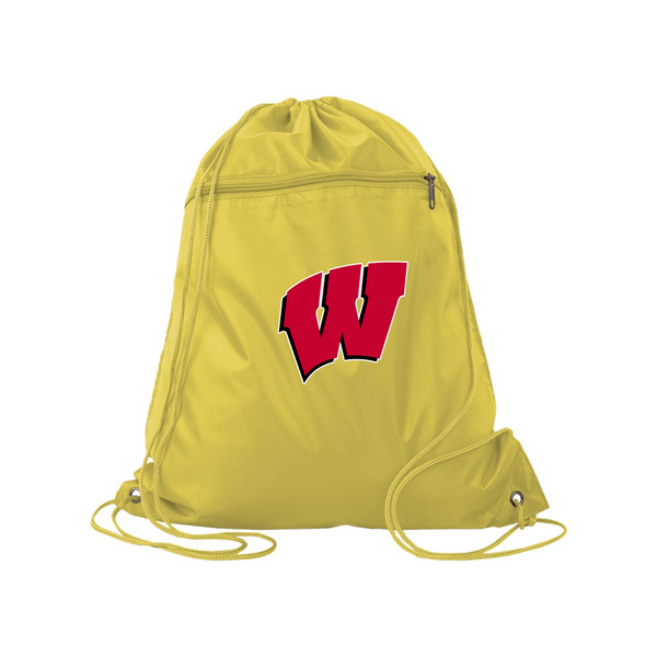 Wisconsin Badgers Q-Tees - Polyester Cinchpack