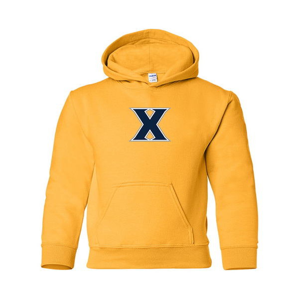 Youth Xavier Musketeers Gildan Heavy Blend  Hooded Sweatshirt