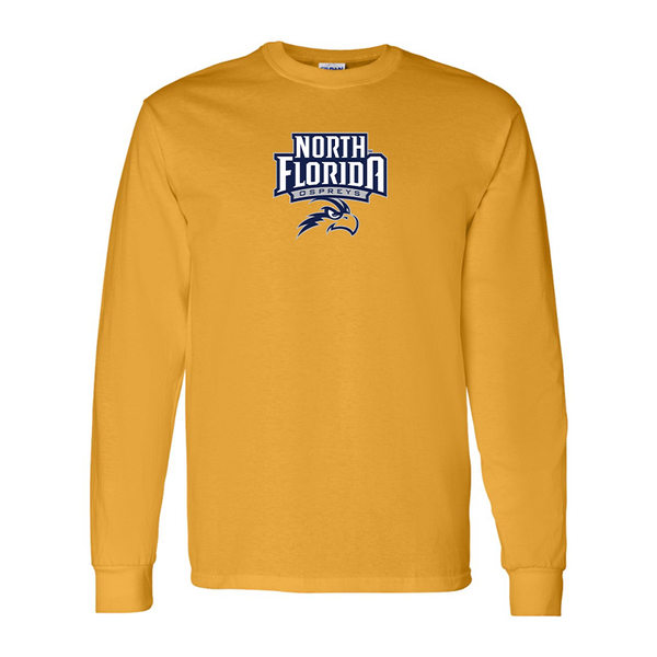 Men's  UNF Ospreys  Gildan Heavy Cotton Long Sleeve T-Shirt