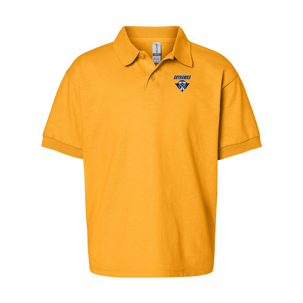 Youth Tennessee Martin Skyhawks Gildan Dry Blend Jersey Polo