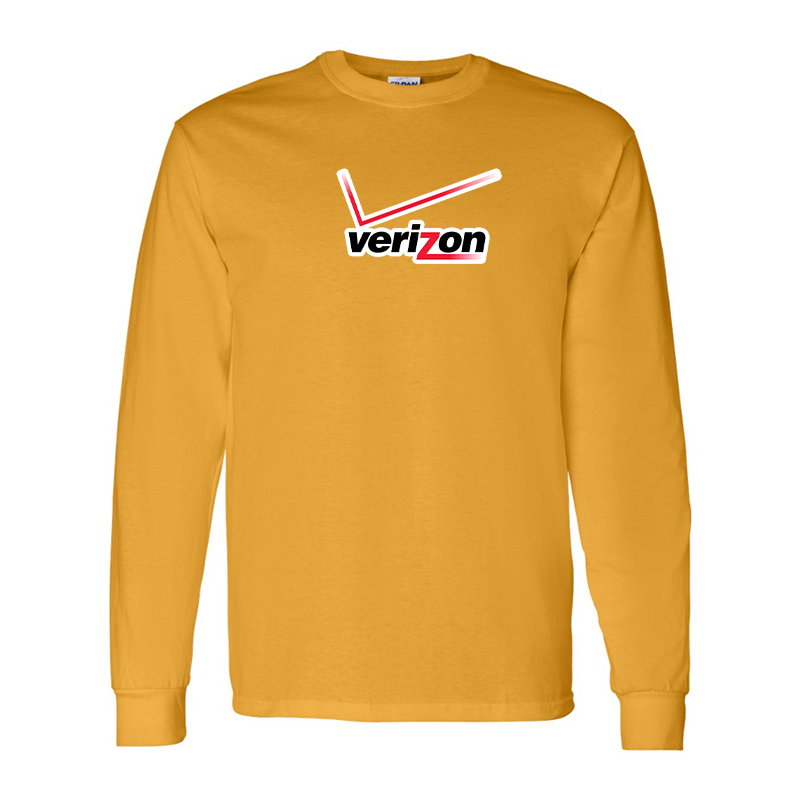 Men's Verizon Wireless Gildan Heavy Cotton Long Sleeve T-Shirt
