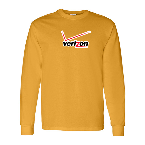 Men's Verizon Wireless Gildan Heavy Cotton Long Sleeve T-Shirt