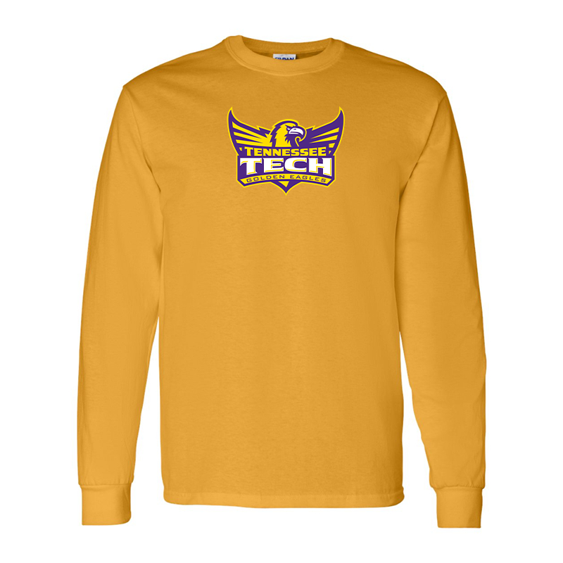 Men's Tennessee Tech Golden Eagles Gildan Heavy Cotton Long Sleeve T-Shirt