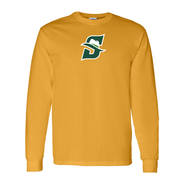 Men's Stetson Hatters Gildan Heavy Cotton Long Sleeve T-Shirt