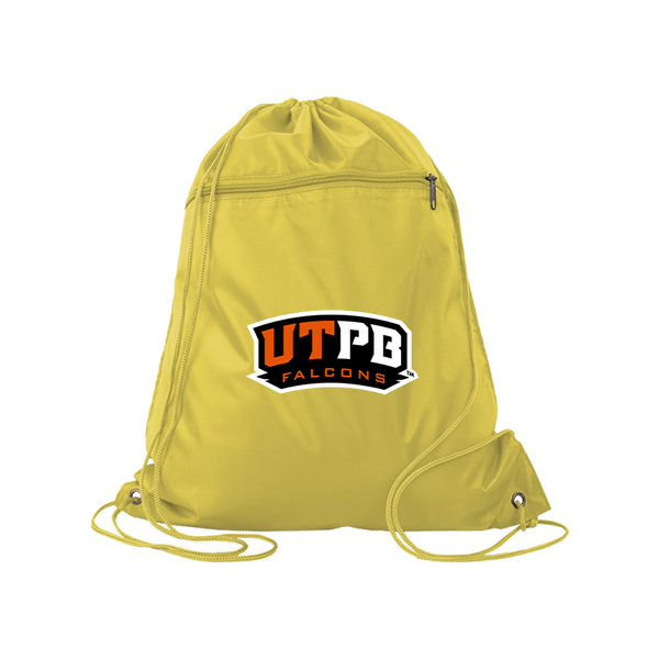 UTPB Falcons  Q-Tees - Polyester Cinchpack