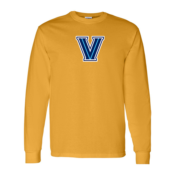 Men's Villanova Wildcats Gildan Heavy Cotton Long Sleeve T-Shirt
