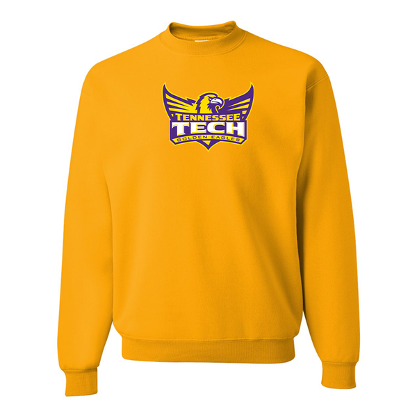 Men's Tennessee Tech Golden Eagles  JERZEES NuBlend Crewneck Sweatshirt