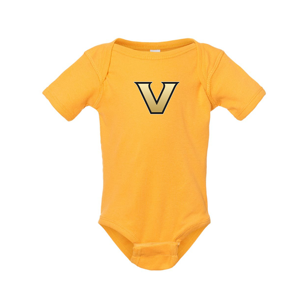 Vanderbilt Commodores  Rabbit Skins Infant Baby Rib Bodysuit