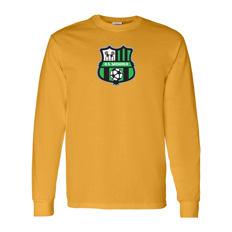 Men's U.S. Sassuolo Soccer Gildan Heavy Cotton Long Sleeve T-Shirt