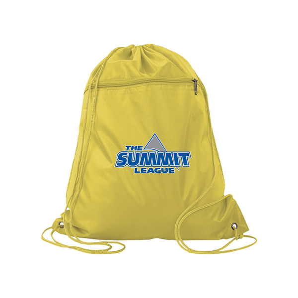 The Summit League Q-Tees - Polyester Cinchpack