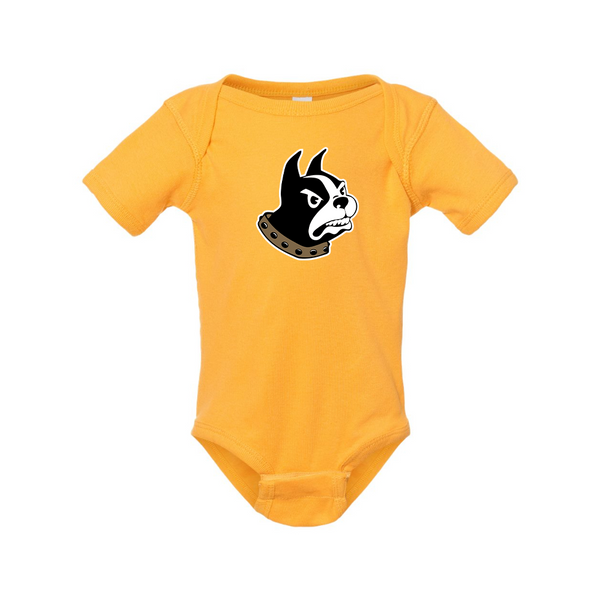 Wofford Terriers   Rabbit Skins Infant Baby Rib Bodysuit