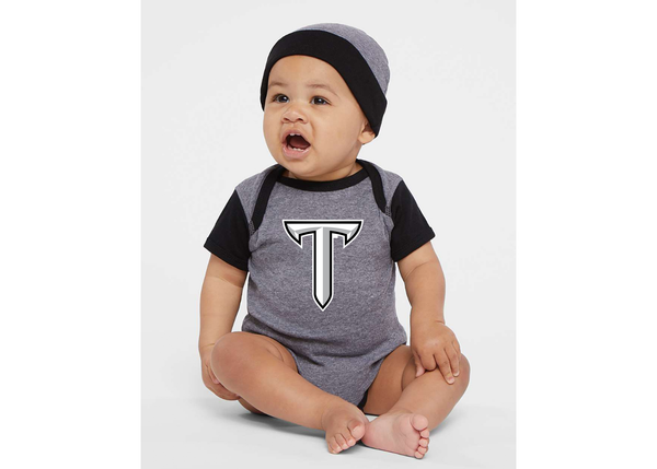 Troy Trojans Rabbit Skins Infant Baby Rib Bodysuit