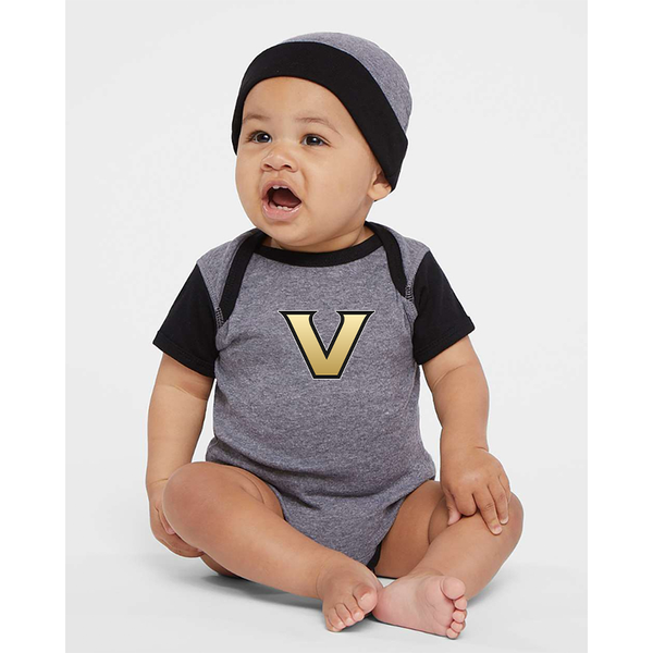 Vanderbilt Commodores  Rabbit Skins Infant Baby Rib Bodysuit