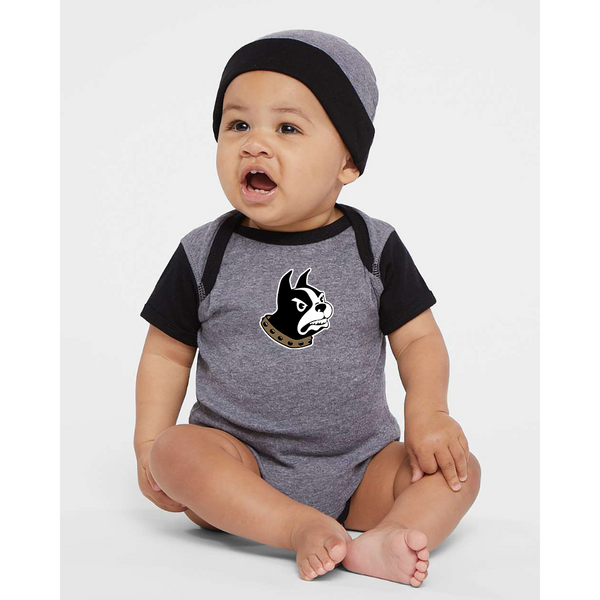 Wofford Terriers   Rabbit Skins Infant Baby Rib Bodysuit