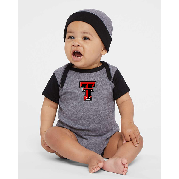 Texas Tech Red Raiders   Rabbit Skins Infant Baby Rib Bodysuit