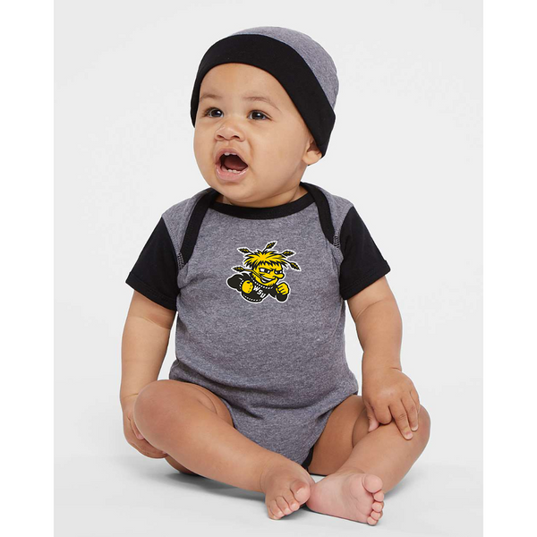 Wichita State Shockers  Rabbit Skins Infant Baby Rib Bodysuit