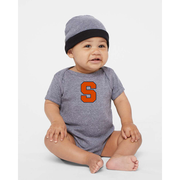 Syracuse Orange  Rabbit Skins Infant Baby Rib Bodysuit