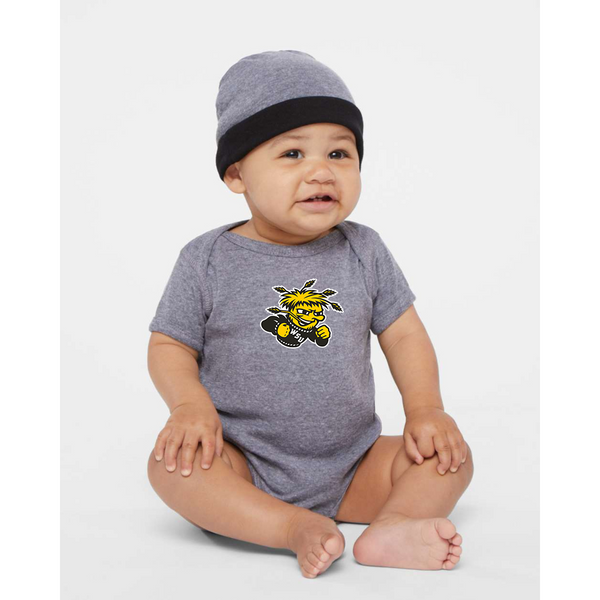 Wichita State Shockers  Rabbit Skins Infant Baby Rib Bodysuit