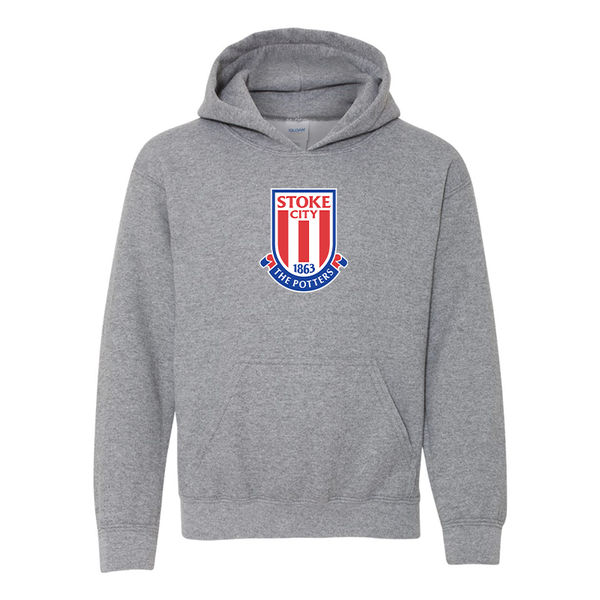 Youth Stoke City Soccer  Gildan Heavy Blend  Hooded Sweatshirt