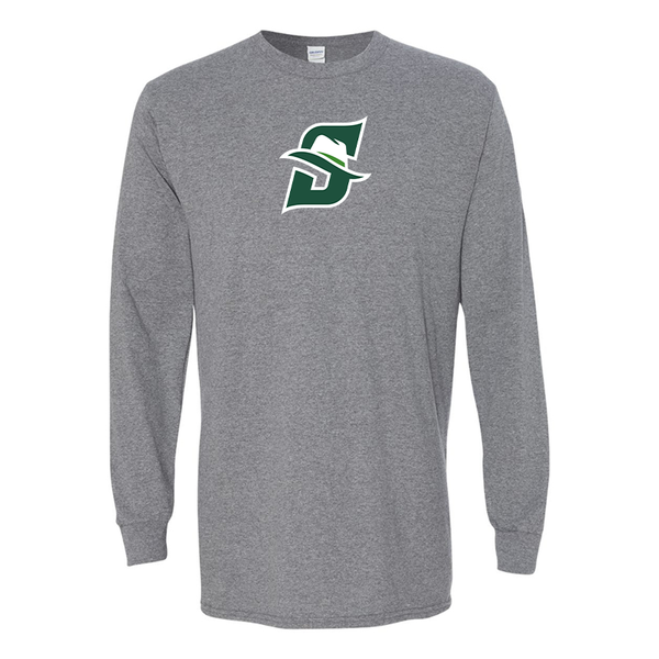 Men's Stetson Hatters Gildan Heavy Cotton Long Sleeve T-Shirt