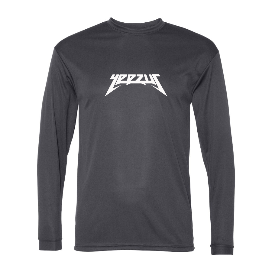 Men’s Kanye West Yeezus Music - Polyester Long Sleeve T-Shirt