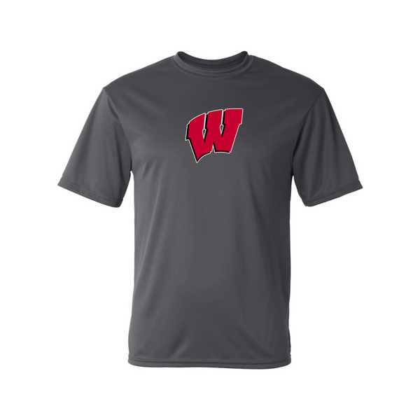 Men's  Wisconsin Badgers Polyester T-Shirt