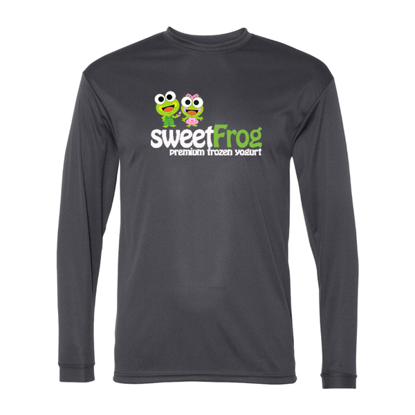 Men's SweetFrog Frozen Yogurt Polyester Long Sleeve T-Shirt